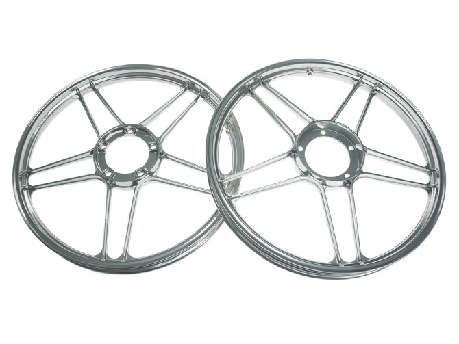 17 inch Grimeca 5 star wheel 17x1.35 Puch Maxi *Exclusive* mirror chrome (set) product