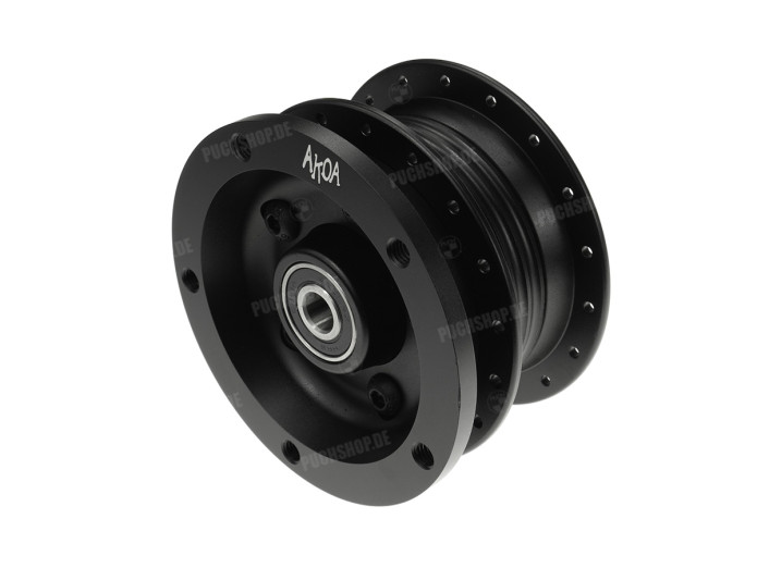 Brake disc Puch Maxi spoke wheel front Akoa black (230mm)