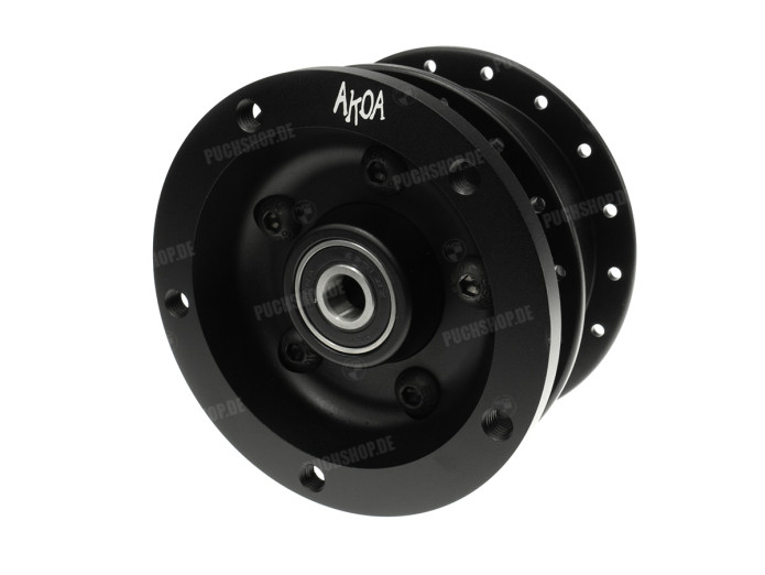 Brake disc Puch Maxi spoke wheel front Akoa black (230mm)