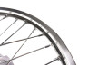 17 inch spoke wheel 17x1.40 aluminium silver front with brake disc (220mm) thumb extra