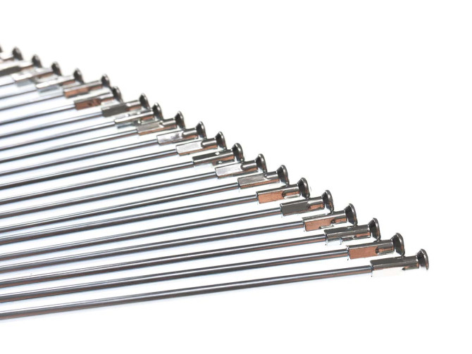 Spaken Puch Maxi 185mm 17 inch zilver kleurige nippels 36 product