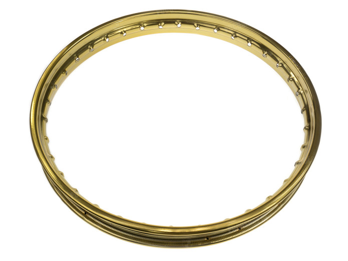 Candy Gold rim wheel Puch Mofa 17 inch
