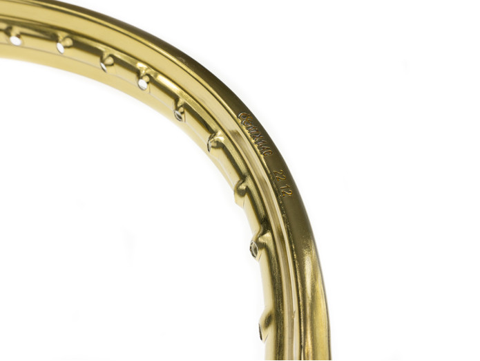 Candy Gold rim wheel Puch Mofa 17 inch