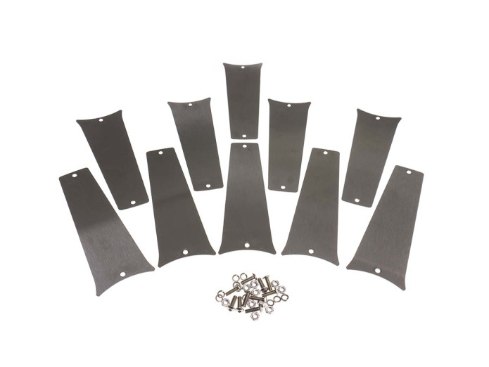 Wheel transformer set Grimeca 5 star wheel stainless steel closed model Puch Maxi 