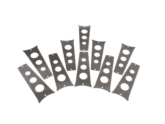 Wheel transformer set Grimeca 5 star wheel stainless steel round model Puch Maxi 