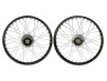 17 inch spoke wheel 17x1.40 black / galvanized set Puch Maxi S / N A-quality thumb extra