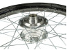 17 inch spoke wheel 17x1.40 black / galvanized set Puch Maxi S / N A-quality thumb extra