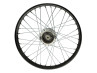 17 inch spoke wheel 17x1.40 black / galvanized set Puch Maxi S / N A-quality thumb extra