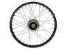 17 inch spoke wheel 17x1.40 black / galvanized set Puch Maxi S / N A-quality thumb extra