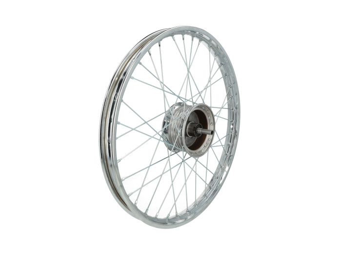 19 Zoll Speichenrad Puch MV VS MS Hintenrad Chrom A-Qualität