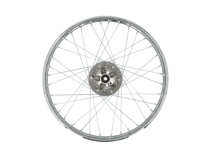 19 inch spaakwiel Puch MV VS MS achterwiel chroom Akwaliteit