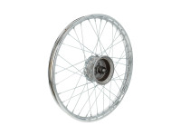 19 Zoll Speichenrad für Puch MV / VS / MS Vorderrad 19x1.20 Chrom A-Qualität