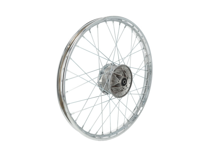 19 inch spoke wheel Puch MV VS MS front chrome A-quality