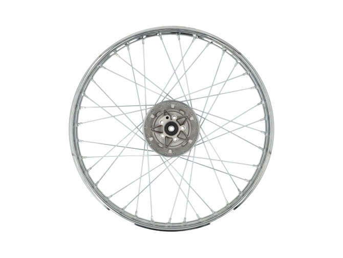 19 inch spoke wheel A-quality chrome Puch VS MS MV front wheel