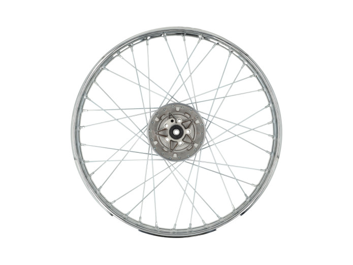 19 inch spoke wheel Puch MV VS MS front chrome A-quality