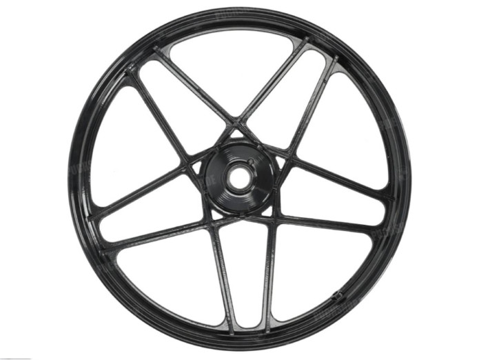 17 inch Grimeca 5 star wheel 17x1.35 hercules Prima gloss black
