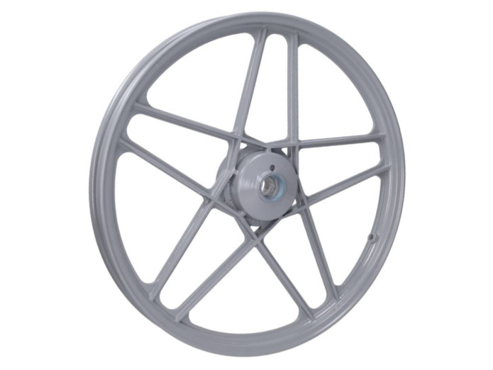 17 inch Fast Arrow Grimeca 5 star wheel 17x1.35 Hercules Prima gray (set)