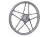 17 inch Fast Arrow Grimeca 5 star wheel 17x1.35 Hercules Prima gray (set)