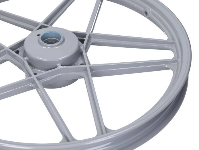 17 inch Fast Arrow Grimeca 5 star wheel 17x1.35 Hercules Prima gray (set)