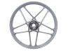 17 inch Fast Arrow Grimeca 5 star wheel 17x1.35 Hercules Prima gray (set)