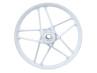17 inch Fast Arrow Grimeca stervelg 17x1.35 Hercules Prima wit (set)