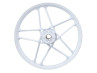 17 inch Fast Arrow Grimeca 5 star wheel 17x1.35 Hercules Prima white (set) 17 inch Fast Arrow Grimeca 5 star wheel 17x1.35 Hercules Prima white (set)