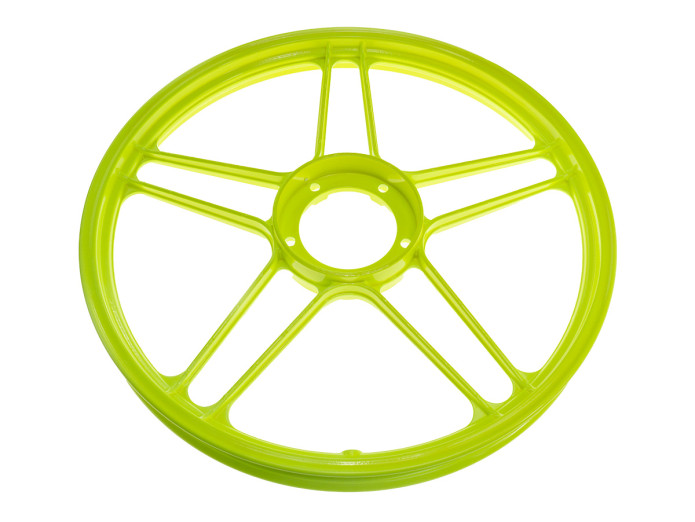 17 Zoll Grimeca Gussrad 17x1.35 Puch Maxi neongelb Satz