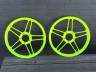 Puch Assen / Wielen Puch stervelg neon geel 17 inch Grimeca stervelg 17x1.35 Puch Maxi neon geel set