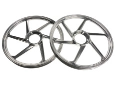 17 inch Fast Arrow Sport-1 wheel 17x1.35 Puch Maxi *Exclusive* mirror chrome (set)