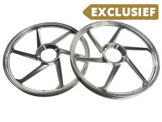 17 inch Fast Arrow Sport-1 stervelg 17x1.35 Puch Maxi *Exclusive* mirror chrome (set)