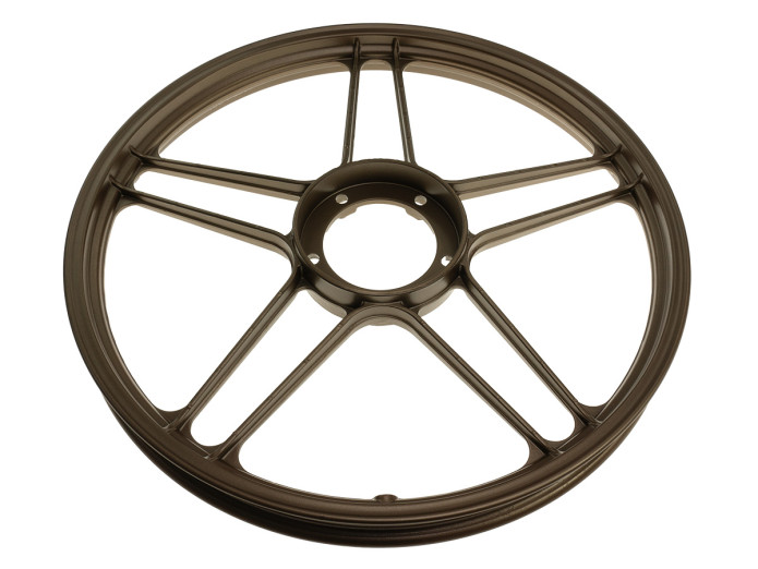 17 inch Grimeca 5 star wheel 17x1.35 Puch Maxi nobel bronze (set)