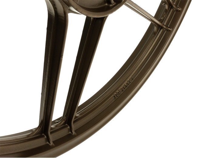 17 inch Grimeca 5 star wheel 17x1.35 Puch Maxi nobel bronze (set)