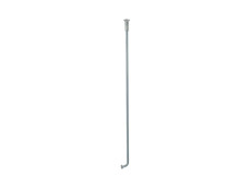Spaken Puch Maxi 185mm voor 17 inch met zilver kleurige nippel (spaak per stuk) 