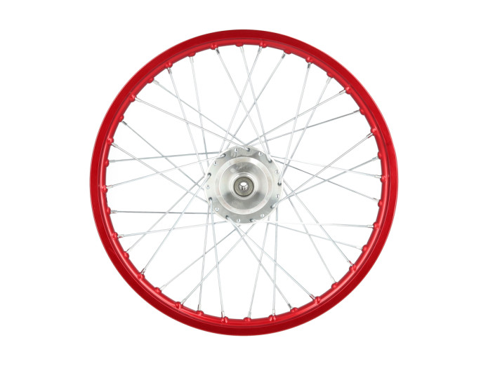 17" Speichenrad 17x1.20 Alu Rigida Satz Rot Puch Maxi S N
