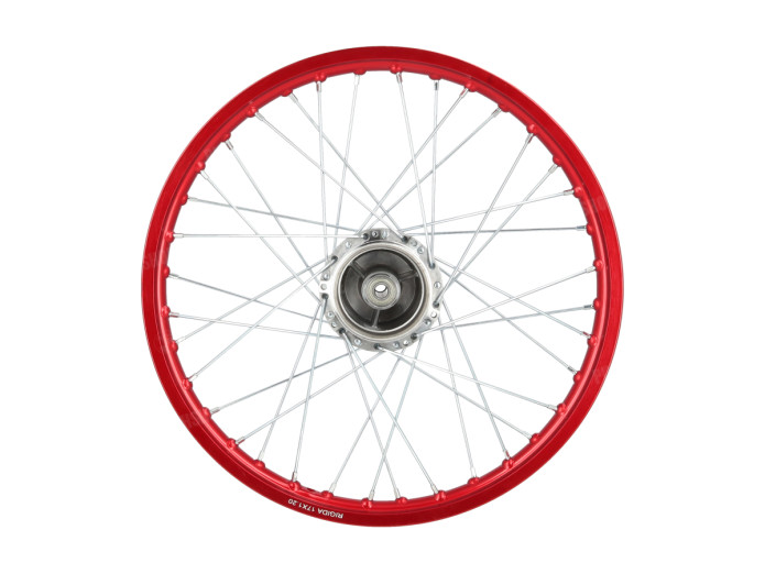 17" Speichenrad 17x1.20 Alu Rigida Satz Rot Puch Maxi S N 17" Speichenrad 17x1.20 Alu Rigida Satz Rot Puch Maxi S N