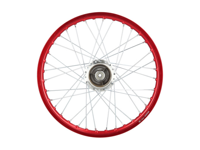 17" Speichenrad 17x1.20 Alu Rigida Satz Rot Puch Maxi S N