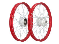 17 Zoll Speichenrad 17x1.20 Rigida Aluminium Satz Rot Puch Maxi S / N