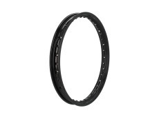 17 inch rim 17x1.40 spoke wheel Rigida aluminium gloss black universal