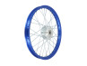 17" Speichenrad 17x1.20 Alu Rigida Satz Blau Puch Maxi S N