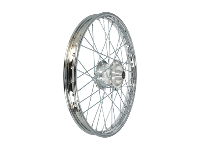 17 inch spaakwiel 17x1.20 chroom Puch Maxi S / N A-kwaliteit