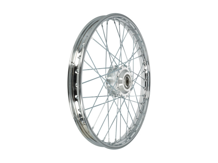 17 inch spaakwiel 17x1.20 chroom Puch Maxi S / N A-kwaliteit