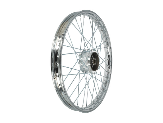 17 inch spaakwiel 17x1.20 chroom Puch Maxi S / N A-kwaliteit