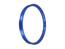17 inch velg 17x1.20 spaakwiel Rigida aluminium blauw geanodiseerd 17 inch velg 17x1.20 spaakwiel Rigida aluminium blauw geanodiseerd