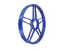 Puch Assen / Wielen Puch stervelg blauw 17 inch Grimeca stervelg 17x1.35 Puch Maxi *Exclusive* Candy Blue (set)