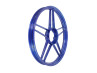 Puch Assen / Wielen Puch stervelg blauw 17 inch Grimeca stervelg 17x1.35 Puch Maxi *Exclusive* Candy Blue (set)