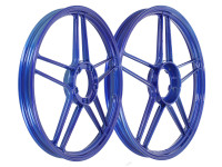 17 inch Grimeca stervelg 17x1.35 Puch Maxi *Exclusive* Candy Blue (set)