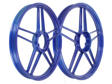 17 inch Grimeca stervelg 17x1.35 Puch Maxi *Exclusive* Candy Blue (set) 17 inch Grimeca stervelg 17x1.35 Puch Maxi *Exclusive* Candy Blue (set)