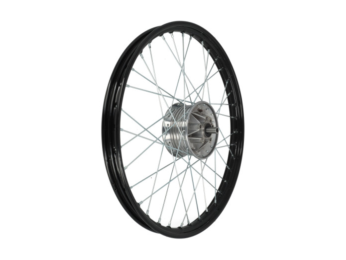 19-inch spoke wheel 19x1.20 black / galvanized set for Puch MV / VS / MS A-quality