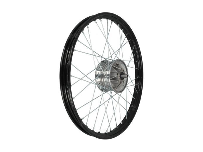 19 Zoll Felge 19x1.20 Speichenrad Schwarz / Verzinkt Satz Puch MV / VS / MS A-Qualität