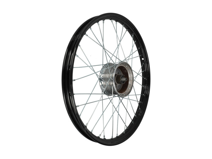 19 Zoll Felge 19x1.20 Speichenrad Schwarz / Verzinkt Satz Puch MV / VS / MS A-Qualität